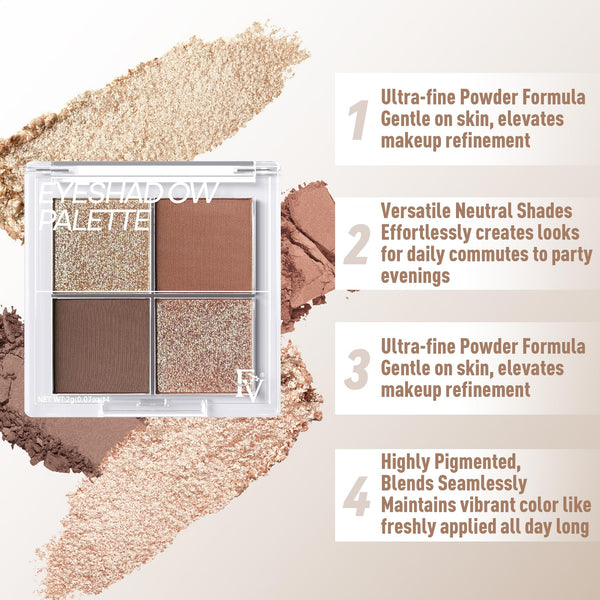 FV Natural Finish Eyeshadow Palette